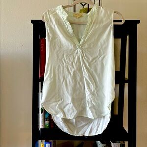 Cloth & Stone light green top
